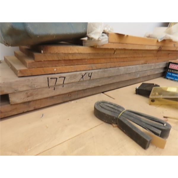 (4) 2'' x 12'' x 18' Used Boards 