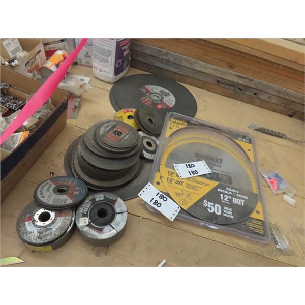 Angle Grinder, Discs, Cut of Discs, DeWalt 12'' 