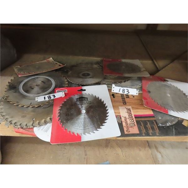 New and Used 8'' and 10'' Saw Blades 