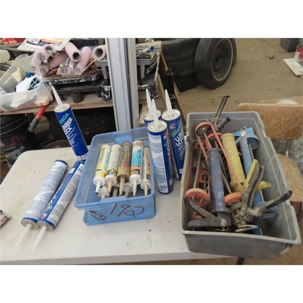 Caulking, Caulking Guns