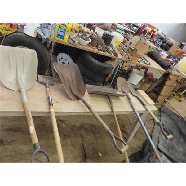 Aluminum Shovel, Spade, Track Shovel