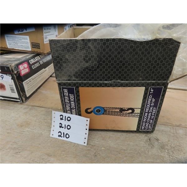 New 2 Ton Chain Hoist