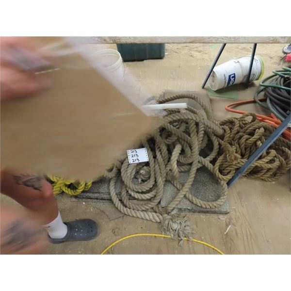 (2) Ropes 3/4'' + 1'' 