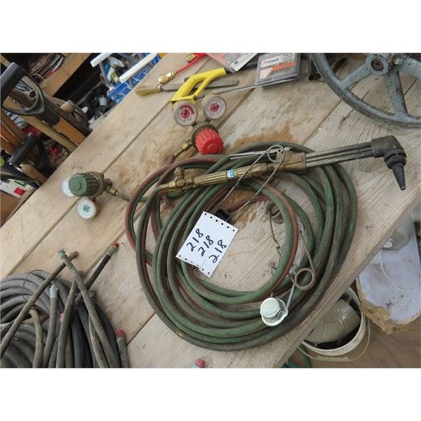 Acetylene Torches, Gauges, Hose 