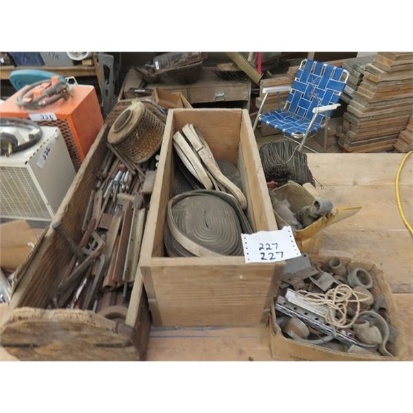 Climbing Steps, Bolts, Weather Stripping, Pipe