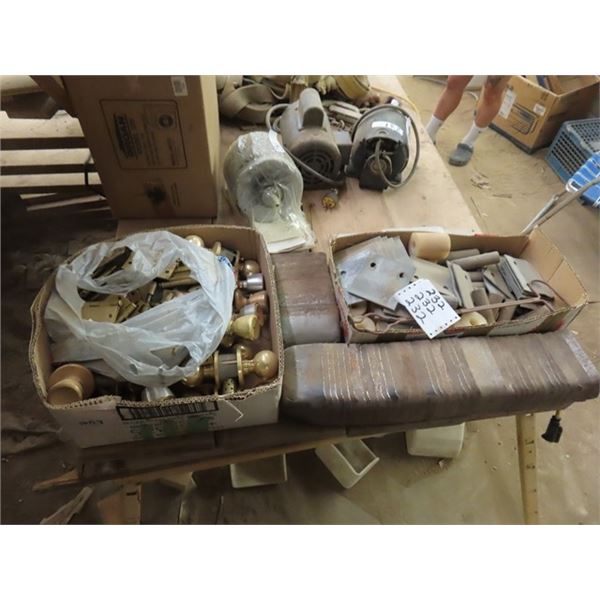 Door Hardware, Hinges, Knobs, Metal 