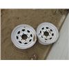 Image 1 : (2) 6 Hole 15'' Rims - Never Used 