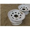 Image 2 : (2) 6 Hole 15'' Rims - Never Used 