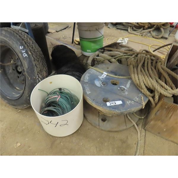 Heavy Duty Tow Rope, 1/2 Roll of 1/2'' 