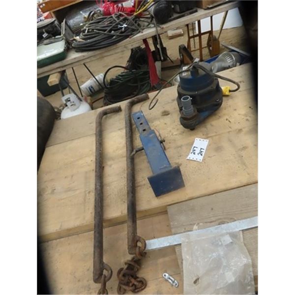 Tow Sway Bars, Trailer Stabilizing Jack