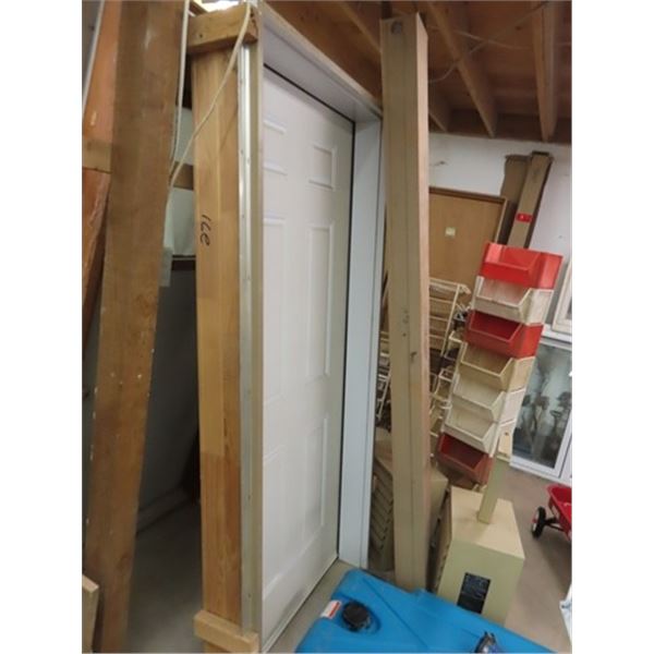 36'' x 82'' Exterior Door with 6'' Metal 