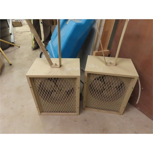 (2) 3 Phase 5 KW Heaters 