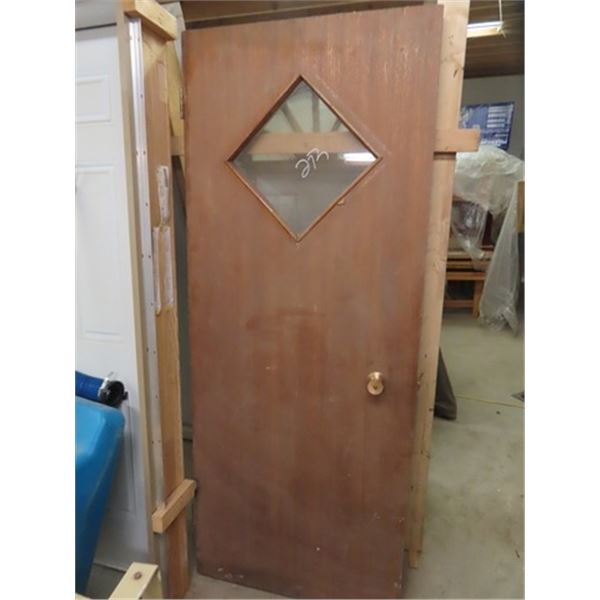 (2) 32'' x 80'' Doors - 1 is Wood, 1 is