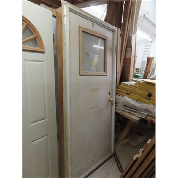 36'' x 82'' Metal Cladding Exterior Door 