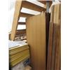 Image 1 : (4) 24'' x 78'' Mahogany Sliding Closet Doors 