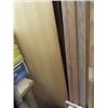Image 3 : (4) 24'' x 78'' Mahogany Sliding Closet Doors 