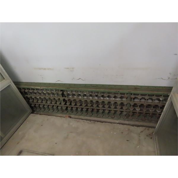 (2) 10' x 18'' Roller Conveyers 