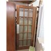 Image 1 : (2) 32'' x 80'' Oak French Doors 