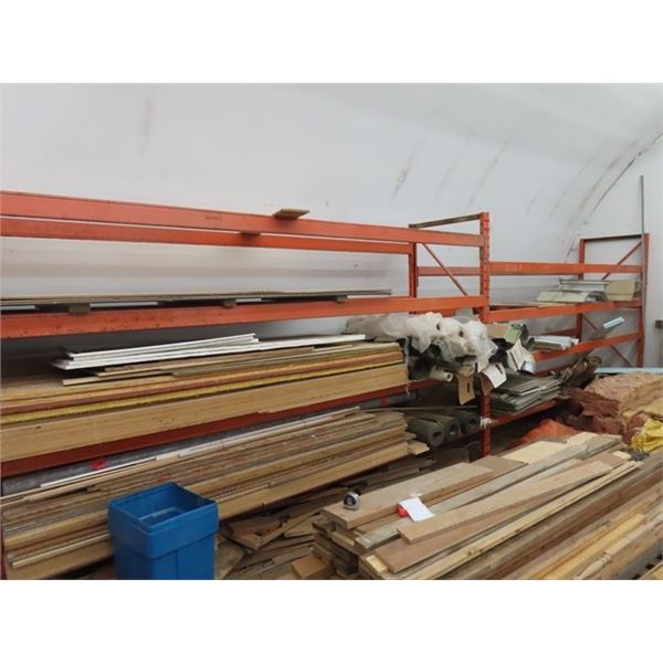 Pallet Racking : 4 Uppers, 26 Cross Rails 12' 