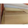 Image 4 : (3) 4' x 10' Vinyl Water Resistence Lined Wood 