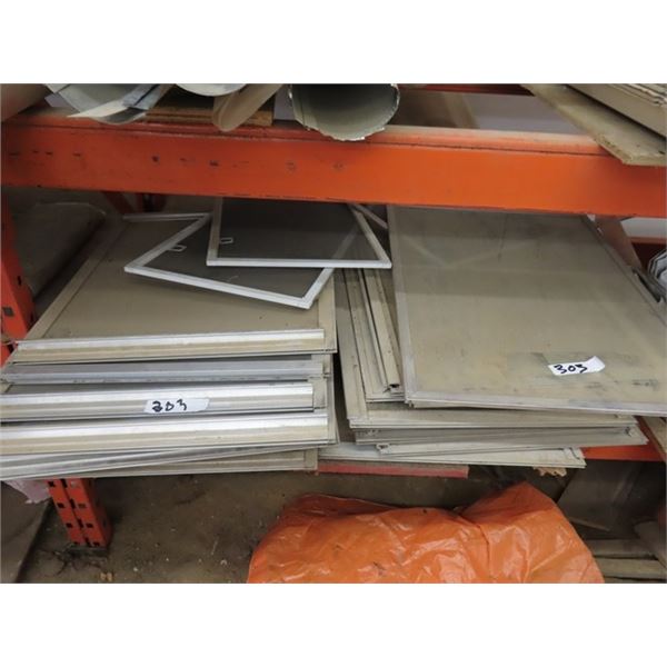 Appoximately 20 Aluminum Framed 