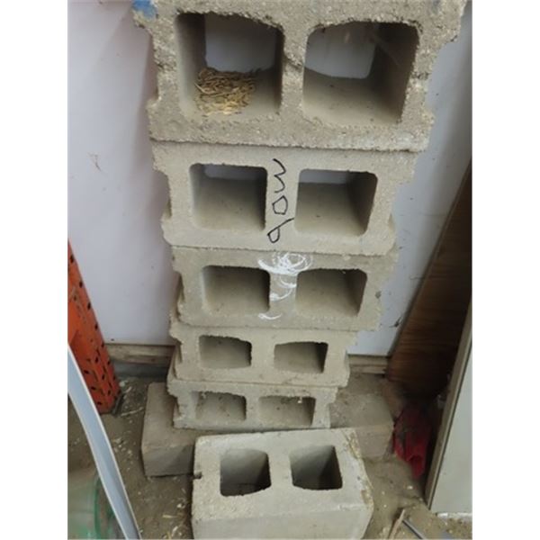 (6) Cinder Blocks 8'' x 16' 