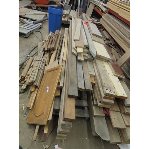 Assortment of Oak Cut of Pieces, Cupboards