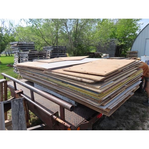 Partial Sheet of Plywood- Various Sizes