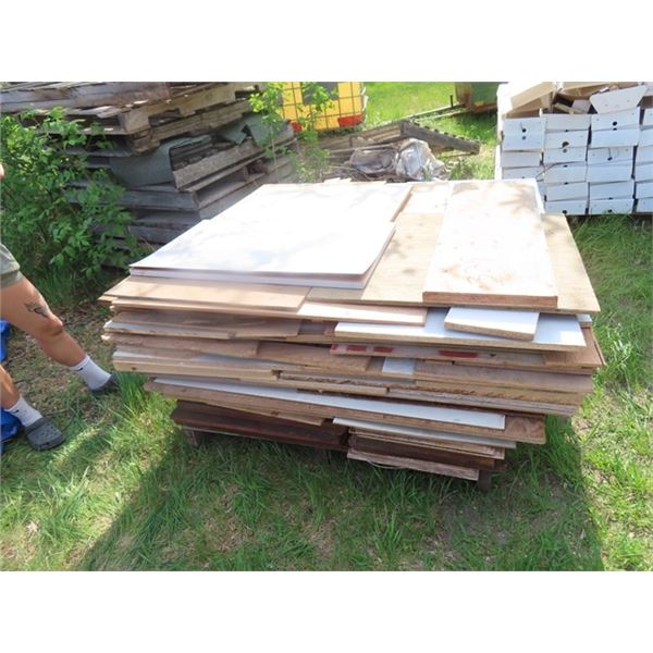 Left Over Small Pieces of Plywood 