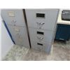 Image 3 : 2 Metal 4 Drawer Filing Cabinets 