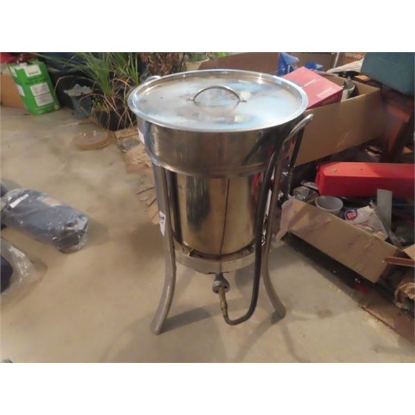 Stainless Steel Turkey Propane Fryer - Only Used a Couple Times