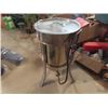Image 1 : Stainless Steel Turkey Propane Fryer - Only Used a Couple Times
