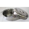 Image 1 : STAINLESS STEEL ROASTING PAN W/ LID