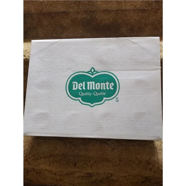 NEW DEL MONTE PEACHES & MANDARINS 6 X 4 X 112ML CASE CANADA MADE