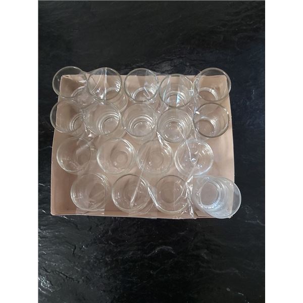 18 PCS SMALL GLASSES FOR PARTIES AND HOME