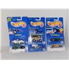 Image 1 : LOT OF 6 BLUE CARD HOT WHEELS #2