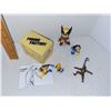 Image 1 : LOT OF VARIOUS WOLVERINE COMIC HERO TOYS