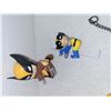 Image 3 : LOT OF VARIOUS WOLVERINE COMIC HERO TOYS