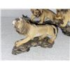 Image 2 : LOT OF 3 LION STATUES
