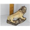 Image 4 : LOT OF 3 LION STATUES