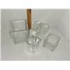 Image 1 : LOT OF 4 NICE VASES / CANDLE HOLDERS