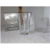 Image 2 : LOT OF 4 NICE VASES / CANDLE HOLDERS