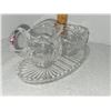 Image 3 : VERY NICE CRSTAL SUGARAND CREAMER SET