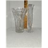 Image 1 : LTO FO 2 PRETTY CRYSTAL VASES