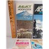 Image 2 : LOT OF 4 VINTAGE MAPS AND INFORMATION PAPERS