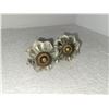 Image 1 : LOT OF 2 ANTIQUE GLASS HANDLES