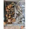 Image 1 : NICE LOT OF VINTAGE INDOOR DOOR HANDLES WITH HARDWARE
