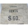 Image 3 : RARE AND HARD TO FIND CANADIAN MINT CANVAS BANK BAG