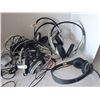 Image 4 : LARGE LOT OF HEADPHONES AND EAR BUDS