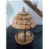 Image 1 : VINTAGE WOODEN BIRD FEEDER